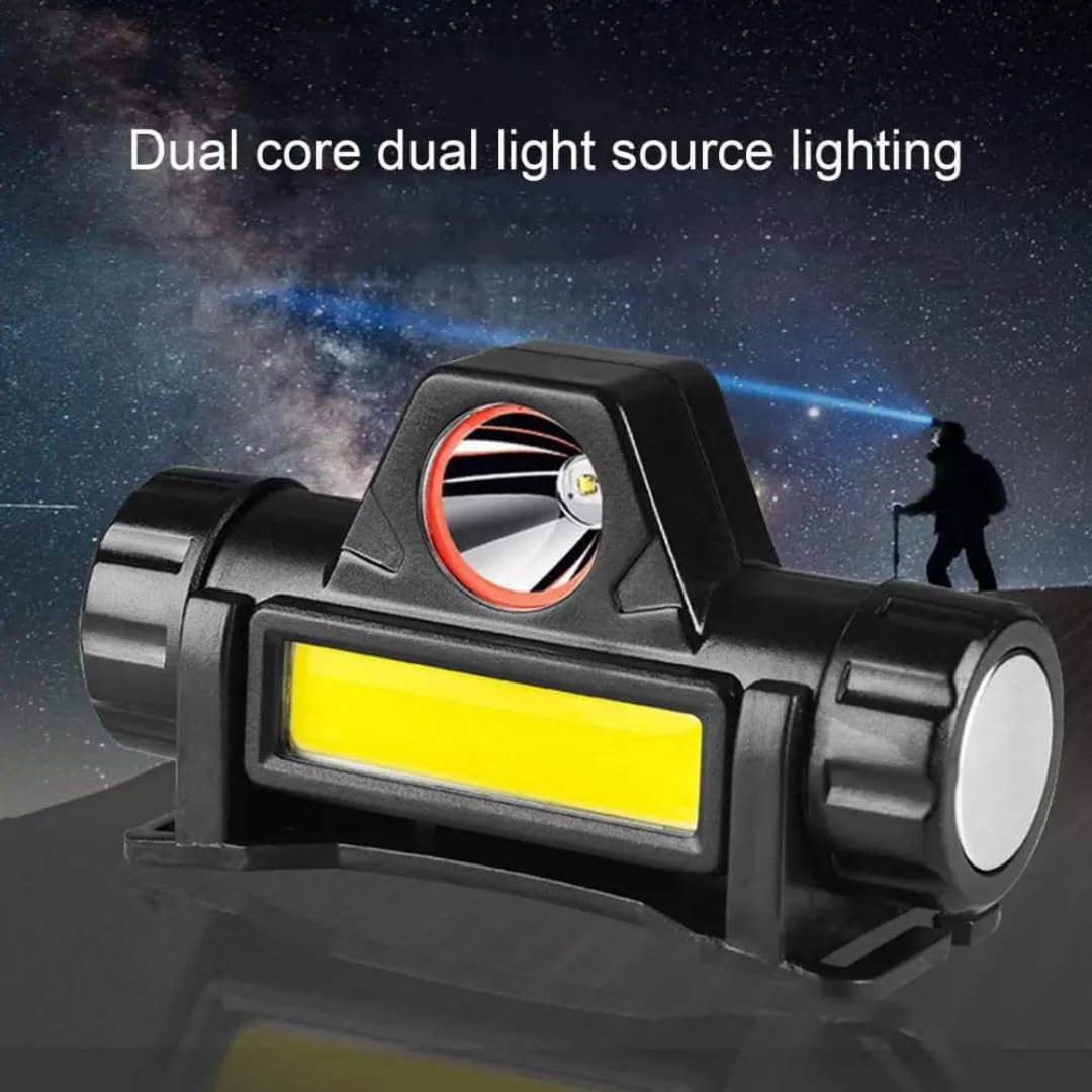 Rechargeable COB LED USB Headlamp Strong Magnetic Powerful Headlight Super Bright Waterproof Head Torch For Outdoor Fishing