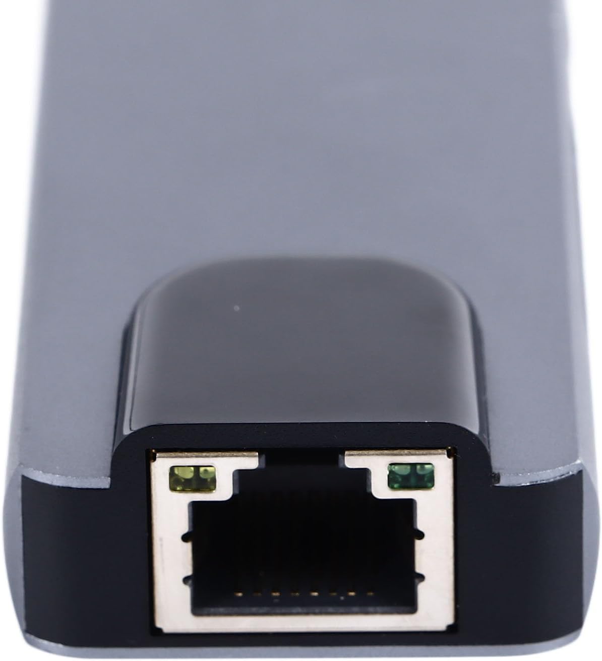 USB-C Hub 8-in-1 Type-C 3.1 to 4K HDMI Adapter with RJ45, SD/TF & PD Fast Charge for MacBook & Laptops