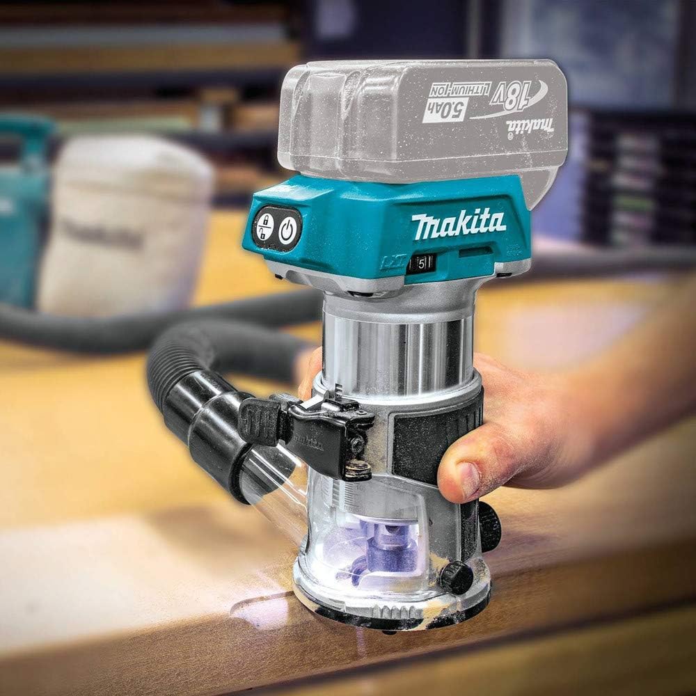 Makita DRT50 Rechargeable Brushless Trimming & Engraving Tool