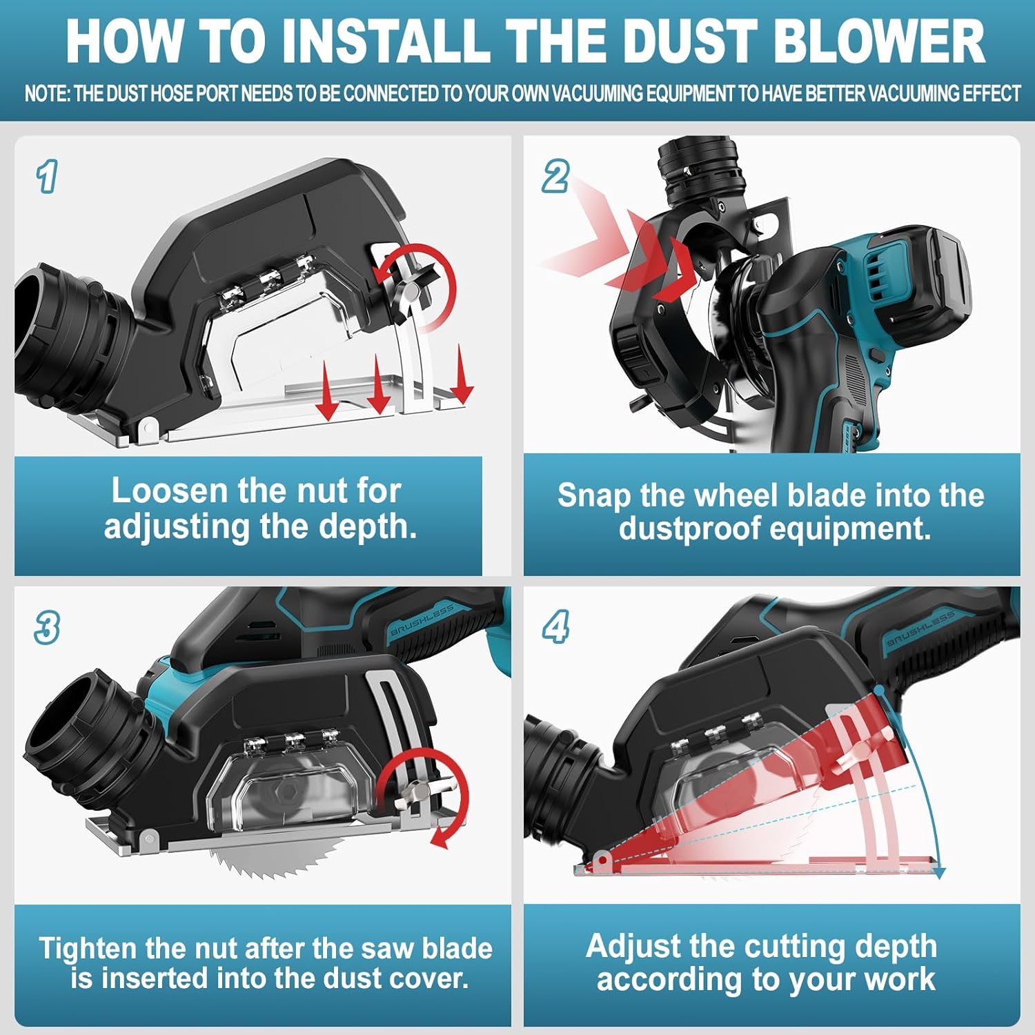 Makita Cordless Angle Grinder – 3 Inch Electric Cut-Off Tool / Mini Circular Saw