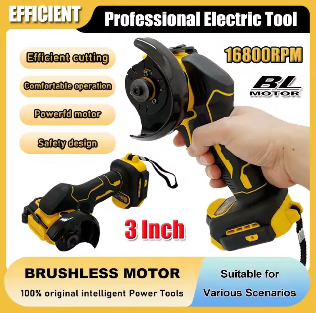 DEWALT20v Cordless Mini Angle Grinder 3 Inch Polishing Grinding Machine